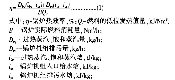 鍋爐排污率對燃氣蒸汽鍋爐節能的影響