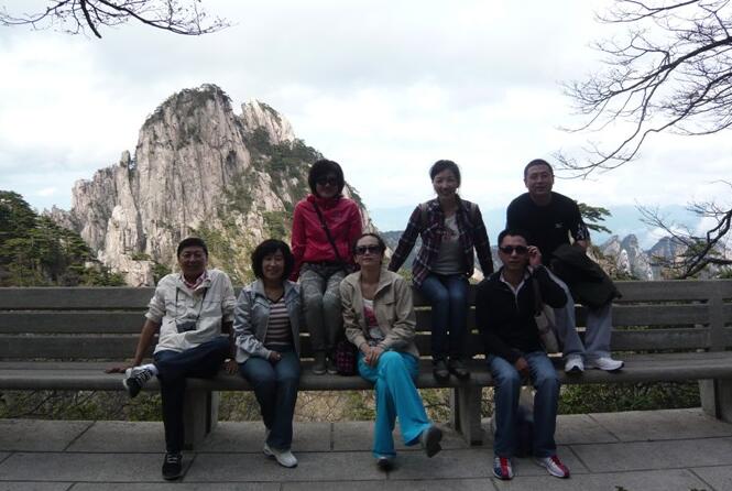 2011年中創(chuàng  )機電黃山游